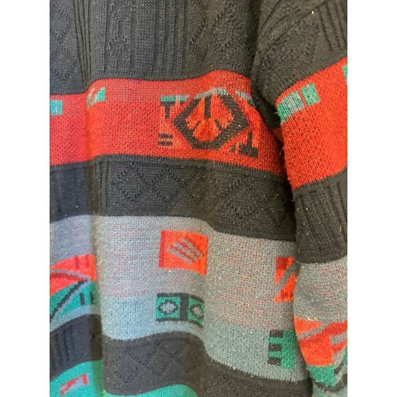 Fiji Vintage Made in Italy Embroidered Grandpa Sweater - Picture 2 of 5